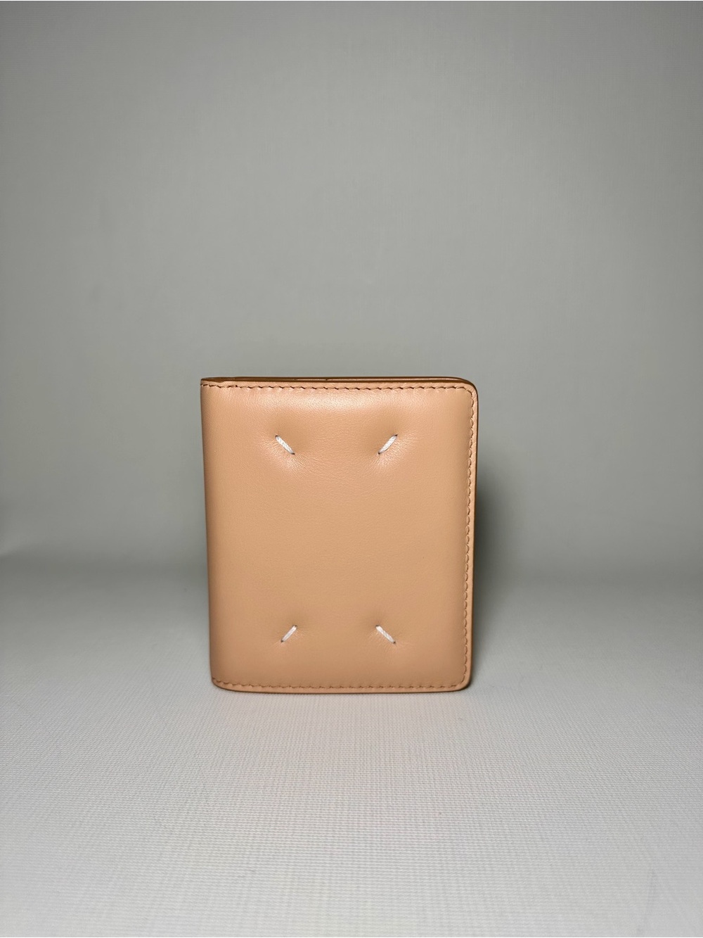 Maison Martin Margiela Beige Leather Wallet